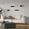 Kinkiet VEGA czarno-biały 1xE27x60W ceramika / gips Podgląd zdjęcia produktu 6