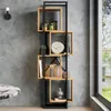 Flieks Bücherregal mit MDF-Holzböden und 4 Fächer, Produktbild-Vorschau 3
