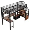 Letto a castello Merax 90x200 cm, letto per bambini con Anteprima dell’immagine prodotto 11