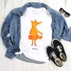 Mr. & Mrs. Panda Größe XL T-Shirt Fuchs Laterne - Weiß - Produktbild-Vorschau 2