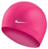 Nike Swim Solid Silicone Badekappe Rosa  Rosa One Size Produktbild-Vorschau 5