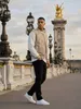Tazzio Herren College Bomberjacke A807 (Weiß, L) Produktbild-Vorschau 6