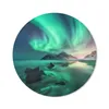 MuchoWow® Mauspad Mousepad Nordlichter - Nacht - Reflexion Produktbild-Vorschau 1