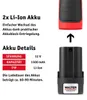 WALTER - 12V Winkelschleifer mit 2 Akkus, 12V Produktbild-Vorschau 6