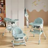 Babyhochstuhl 6in1 Kinderhochstuhl mit Babyliege und Baby Produktbild-Vorschau 1
