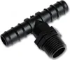 Raccordo a T con AG 1/2" per tubo gocciolante Tubi PE con Anteprima dell’immagine prodotto 1