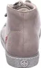 The back view of a single gray boot. Produktbild-Vorschau
