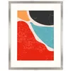 Cornice FRAMAI® 40x50 cm in argento - con passe-partout - Anteprima dell’immagine prodotto 2