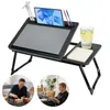Notebooktisch 32×55 cm mit Halter – klappbare Beine, Produktbild-Vorschau 1