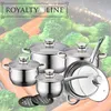 Sada nádobí Royalty Line RL-1232: 12 kusů z nerezové oceli Náhled obrázku produktu 4