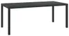 vidaXL Zahradní stůl černý 185x90x74 cm Hliník a WPC Náhled obrázku produktu 5