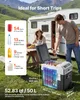 Glacière à compresseur VEVOR 50 L, réfrigérateur de voiture Voir les images du produit 2