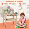 Holzwerkbank für Kinder mit Magnetgestell und Werkzeugset Produktbild-Vorschau 3