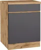 Held Möbel Unterschrank mit Drehtür PISA BxTxH 60 x 60 x 86 Produktbild-Vorschau 1