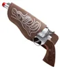 Pistolenhalfter mit Gürtel Cowboy braun Produktbild-Vorschau 6