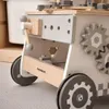 Houten loopwagentje 3-in-1, loopfiets + werkbank - 47 Productafbeelding-voorbeeld 7