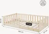 Letto per bambini 'Tanna' da terra 80 x 160 cm Letto Anteprima dell’immagine prodotto 7