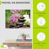 ARTland Poster Zen Basaltsteine und Bambus auf Holz Größe: Produktbild-Vorschau 2