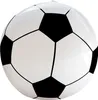 Fussball zum Aufblasen Fussball-Fanartikel weiss-schwarz Produktbild-Vorschau 1