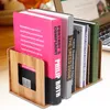 Holz DIY Desktop Bücherregal Rack Bücher DVD Lagerung Produktbild-Vorschau 7