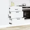 vidaXL Küchen-Unterschrank Lucca Weiß Holzwerkstoff Produktbild-Vorschau 3