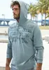 JOHN DEVIN Kapuzenshirt petrol bedruckt Größe L Produktbild-Vorschau 5
