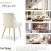 Chaise rembourrée Avane, aspect velours, capacité de charge Voir les images du produit 7