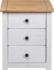 Nachtkastje Panama Range 46x40x57 cm grenenhout wit Productafbeelding-voorbeeld 6