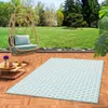In- und Outdoor Teppich Beidseitig Cape Cod Türkis, Produktbild-Vorschau 2
