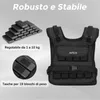 DH FitLife Giubbotto Zavorrato Regolabile 10 kg per Anteprima dell’immagine prodotto 3