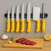 Fleischermesser Set 8-teilig aus Edelstahl mit Magnetleiste Produktbild-Vorschau 3