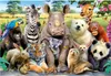 Educa 15517, Lustige Zootiere, 1000 Teile Puzzle für Produktbild-Vorschau 2