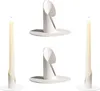 Kerzenständer, 4 Stück Candlelight Dinner Kerzenhalter, für Produktbild-Vorschau 1