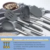 Silikon Küchenhelfer Set, 6 Stück Kochutensilien Produktbild-Vorschau 3