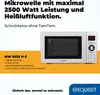 Exquisit Mikrowelle MW 9025 H-3 | Heißluft & Grill | max. Produktbild-Vorschau 2