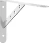 vidaXL Regalträger 4 Stk. 30x2,5x15,5 cm Silbern Edelstahl Produktbild-Vorschau 3