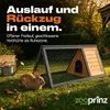 Hasenstall Kaninchenstall Dreieck Moritz 096 | 115 x 56,5 x Produktbild-Vorschau 2