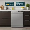 homeX DWFS601449E-S Geschirrspüler 60 cm, Spülmaschine Produktbild-Vorschau 6