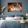 MuchoWow® Poster Strand - Palme - Meer 120x80 cm - Bilder Produktbild-Vorschau 4