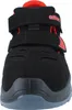 A front view of a black and red safety shoe. Produktbild-Vorschau