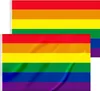 2 Stück LGBTQ Flagge - 90 x 150 cm Regenbogen Flagge mit Produktbild-Vorschau 1