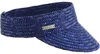 Seeberger Strohborte Schirm Visor in blau