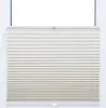 Thermo Black Out Plissee 55x120 cm beige silber metallic Produktbild-Vorschau 1