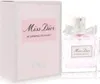 A product shot of Miss Dior Blooming Bouquet perfume and its packaging. Podgląd zdjęcia produktu