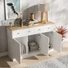 MODFU Kommode Sideboard mit 2 Schubladen und 3 Produktbild-Vorschau 2