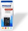 Product packaging for a rechargeable camera battery. Voir les images du produit