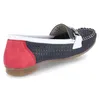 Rieker Damen Slipper blau kombi, Damen:41 EU Produktbild-Vorschau 33