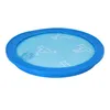 A round blue vacuum cleaner filter on a white background. Produktbild-Vorschau
