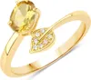 Rafaela Donata Ring Sterling Silber Beryll 70110242 50 Produktbild-Vorschau 1