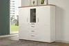 trendteam Wohnen Highboard Shade Andersen Pine weiß 159 x Produktbild-Vorschau 6